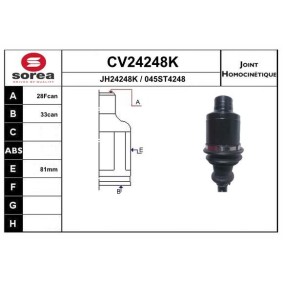 Acquista Kit giunti semiasse da EAI CV24248K a buon mercato per soli 112,96 €