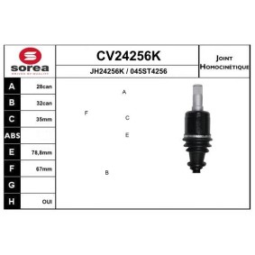 Acquista Kit giunti semiasse da EAI CV24256K a buon mercato per soli 112,96 €