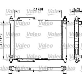 Achetez des Radiateur du moteur VALEO 732758 à prix pour 134,55 €
