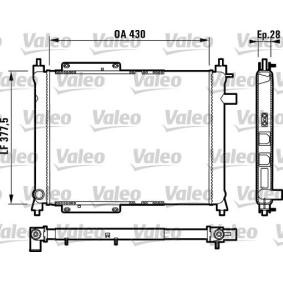 Achetez des Radiateur du moteur VALEO 732759 à prix pour 108,97 €