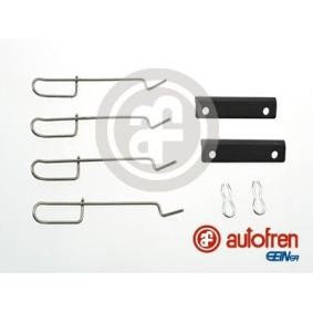 Zubehörsatz, Scheibenbremsbelag D42386A