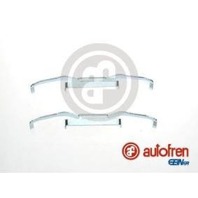 Zubehörsatz, Scheibenbremsbelag D42390A