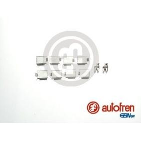Zubehörsatz, Scheibenbremsbelag D42399A