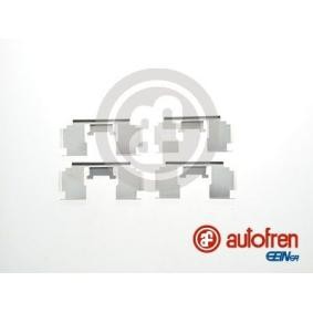 Zubehörsatz, Scheibenbremsbelag D42484A