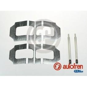 Zubehörsatz, Scheibenbremsbelag D42487A