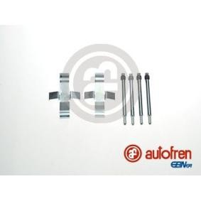 Zubehörsatz, Scheibenbremsbelag D42493A