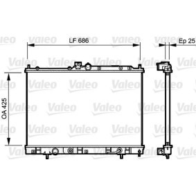 Achetez des Radiateur du moteur VALEO 735202 à prix pour 118,76 €