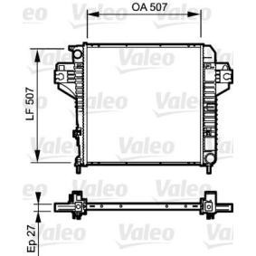 Kühler, Motorkühlung für JEEP von VALEO
