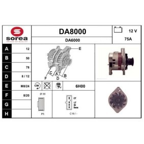Köp Generator av SNRA DA8000 till det låga priset 1491,33 kr