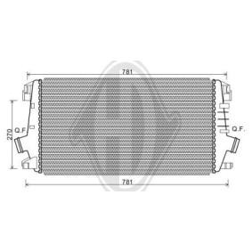 Ladeluftkühler DCA1067 für VAUXHALL
