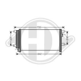 Klimakondensator DCC1681 für IVECO