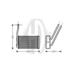 Acquista Scambiatore calore per riscaldamento abitacolo da DIEDERICHS DCM1015 a buon mercato per soli 70,97 €