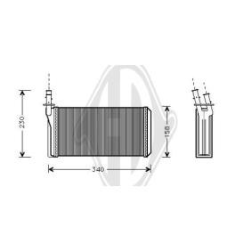 Acquista Scambiatore calore per riscaldamento abitacolo da DIEDERICHS DCM1270 a buon mercato per soli 34,61 €