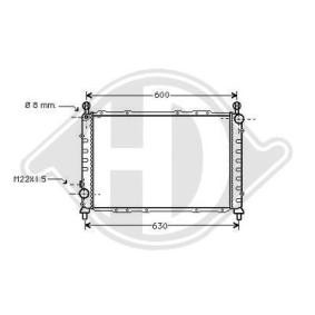 Acquista Radiatore motore da DIEDERICHS DCM1345 a buon mercato per soli 72,50 €