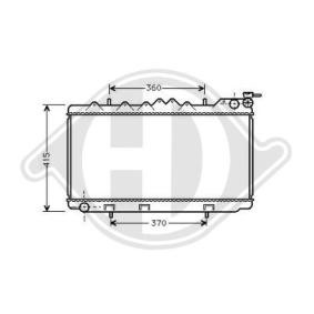 Achetez des Radiateur du moteur DIEDERICHS DCM1787 à prix pour 158,45 €