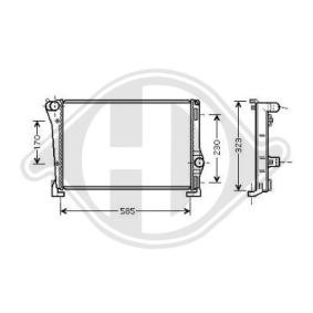 Achetez des Radiateur du moteur DIEDERICHS DCM1970 à prix pour 100,08 €