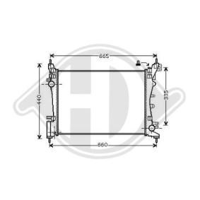 Achetez des Radiateur du moteur DIEDERICHS DCM1984 à prix pour 119,35 €