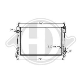 Achetez des Radiateur du moteur DIEDERICHS DCM2006 à prix pour 45,97 €