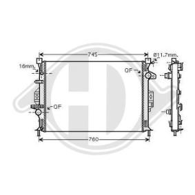 Acquista Radiatore motore da DIEDERICHS DCM2096 a buon mercato per soli 177,97 €