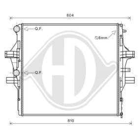 Kühler, Motorkühlung DCM2302 für IVECO