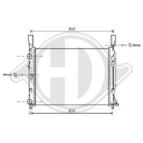 Kühler, Motorkühlung DCM2958 für MERCEDES-BENZ