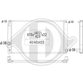 Achetez des Radiateur du moteur DIEDERICHS DCM3291 à prix pour 84,23 €