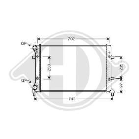 Achetez des Radiateur du moteur DIEDERICHS DCM3439 à prix pour 78,66 €