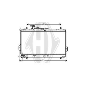 Acquista Radiatore motore da DIEDERICHS DCM3662 a buon mercato per soli 167,86 €