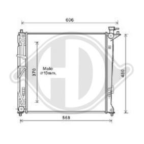 Acquista Radiatore motore da DIEDERICHS DCM3719 a buon mercato per soli 250,64 €