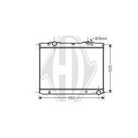 Acquista Radiatore motore da DIEDERICHS DCM3767 a buon mercato per soli 243,66 €