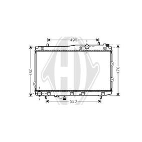 Acquista Radiatore motore da DIEDERICHS DCM3785 a buon mercato per soli 181,37 €