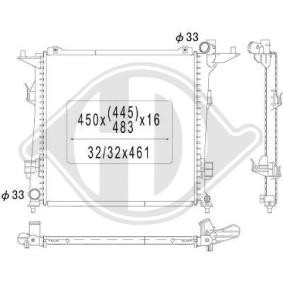 Acquista Radiatore motore da DIEDERICHS DCM3791 a buon mercato per soli 158,18 €