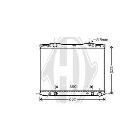 Acquista Radiatore motore da DIEDERICHS DCM3803 a buon mercato per soli 213,31 €