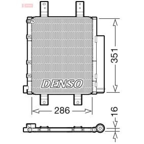 Osta DENSO Lauhdutin netistä Cuore VI (L251, L250_, L260_)-mallille edulliseen hintaan