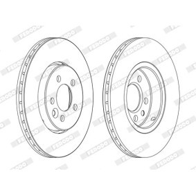 Bremsscheibe DDF1080C von FERODO günstig für 37,57 € online kaufen