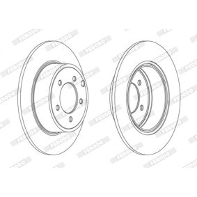 Acquista Disco freno da FERODO DDF1763C a buon mercato per soli 58,42 €
