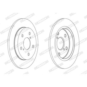 Bremsscheibe DDF1788C von FERODO günstig für 40,68 € online kaufen