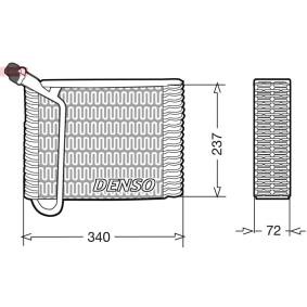Verdampfer, Klimaanlage DEV33004