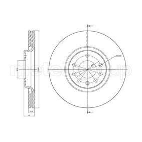 Bremsscheibe DF1087 für SAAB