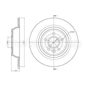 Bremsscheibe DF1101 für Focus C-Max (DM2) für 200,57 CHF