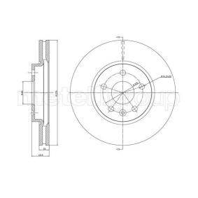 Bremsscheibe DF1340 für CHEVROLET