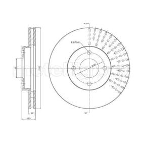Bremsscheibe DF1455 für RENAULT