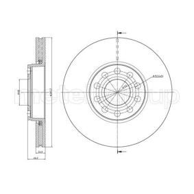 Bremsscheibe DF1604 für SKODA