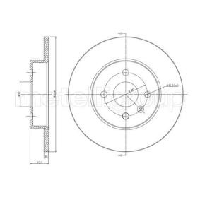 Bremsscheibe DF390 für Combo Mk I (B) Kastenwagen (S93) für 215,96 CHF