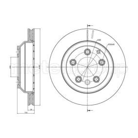 Bremsscheibe DF561 für PORSCHE