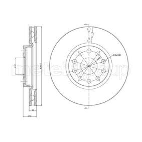Bremsscheibe DF678 für KAPPA SW (838B) für 200,85 CHF