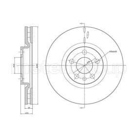 Bremsscheibe DF878 für MEGANE II Stufenheck (LM0/1_) für 192,82 CHF