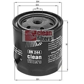 Compre Filtro de combustível da CLEAN FILTER DN 244 a um preço baixo por 6,97 €