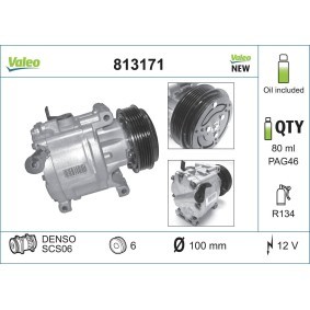 Acquista Compressore aria condizionata da VALEO 813171 a buon mercato per soli 521,68 €