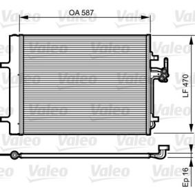 Klimakondensator 814184 für LAND ROVER